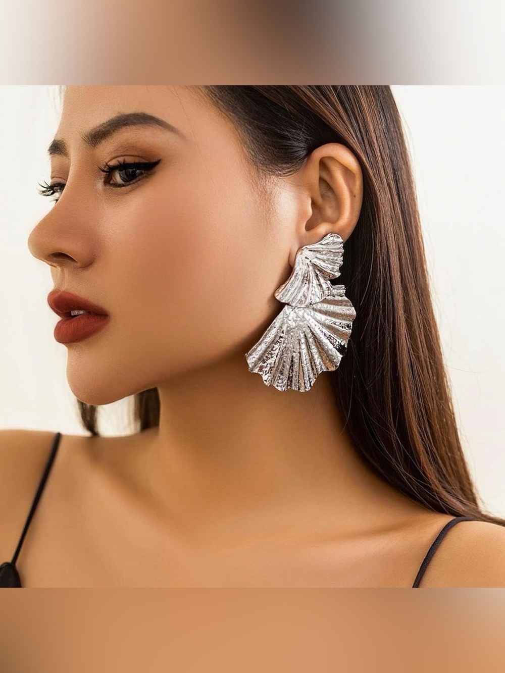 Silver Statement Earrings